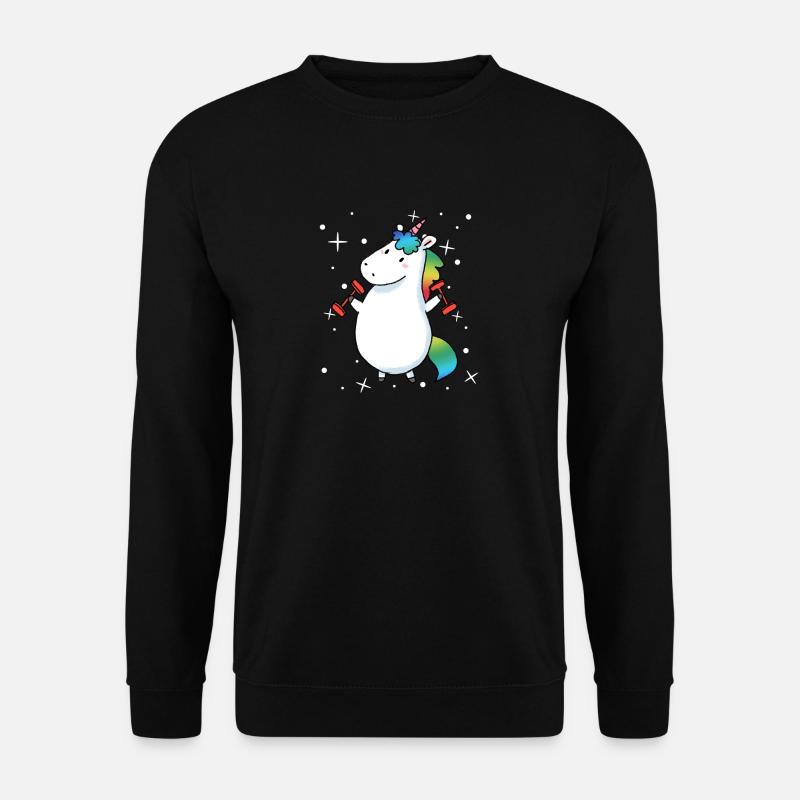 Einhorn Shirt Geschenk - Unisex Pullover - Schwarz