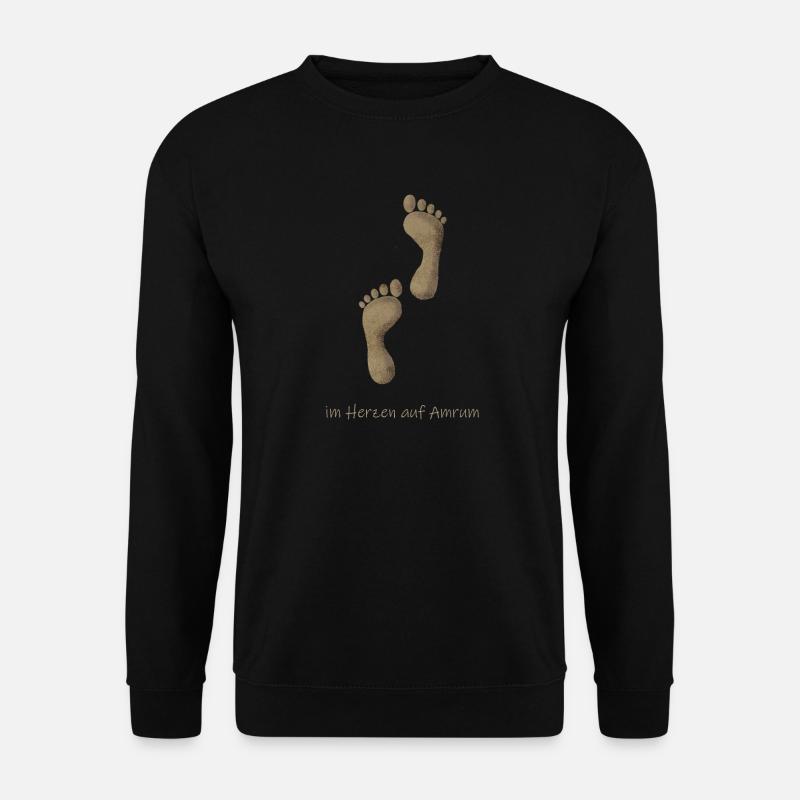 Amrum Sand - Unisex Pullover - Schwarz