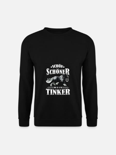 Schön Schöner Mein Tinker - Unisex Pullover - Schwarz