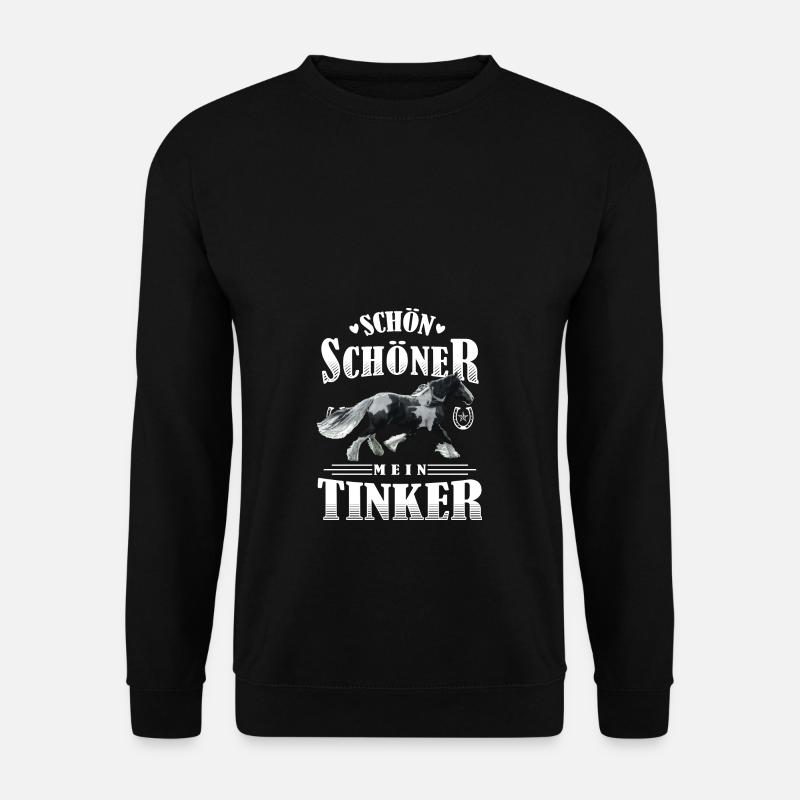 Schön Schöner Mein Tinker - Unisex Pullover - Schwarz