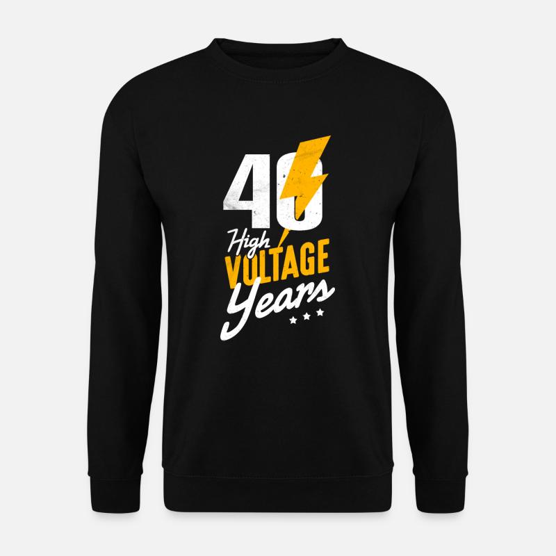 40th Birthday - Unisex Sweatshirt - black