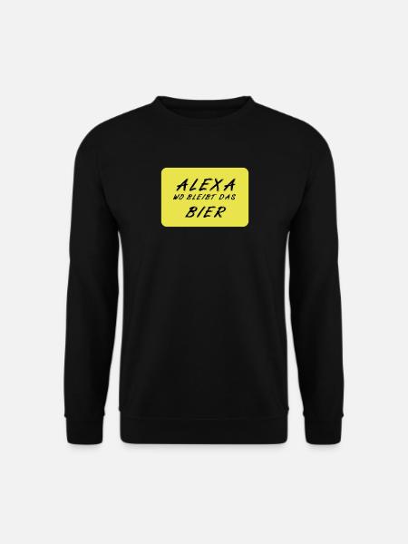 Bier - Unisex Pullover - Schwarz