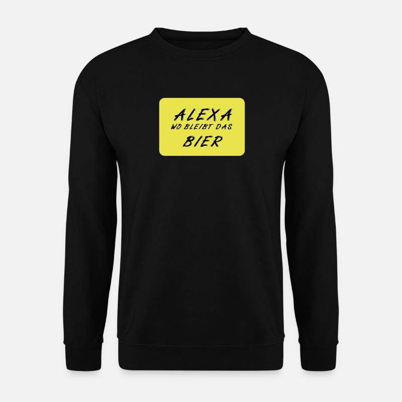 Bier - Unisex Pullover - Schwarz