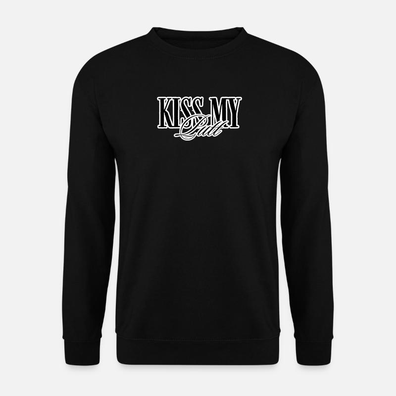 Küss meinen Putt - Unisex Pullover - Schwarz