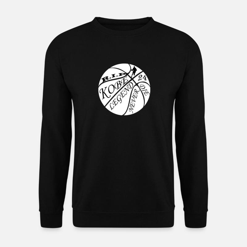 KOBE RIP LEGEND NEVER DIE - Unisex Sweatshirt - black
