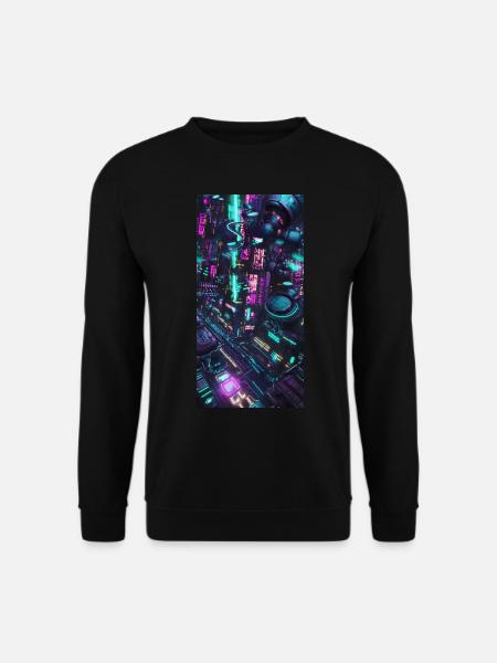 CYBERPUNK - Unisex Sweatshirt - black