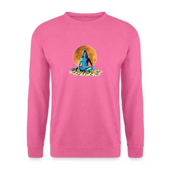 Lord Shiva Adiyogi - Unisex Sweatshirt - pink - Front