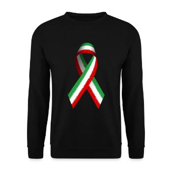 Iranian protest for peace and freedom - Unisex Sweatshirt - black - Front - Alina (178cm) & Michal (187cm)