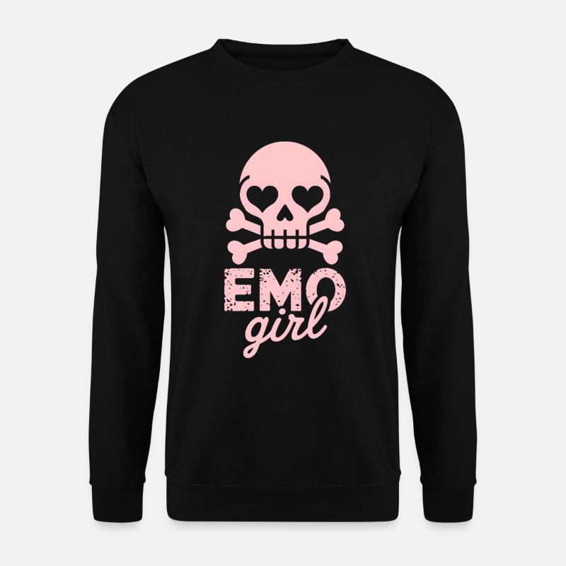 Fille emo ! - Sweat-shirt Unisexe - noir