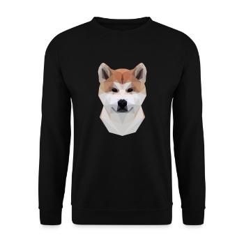 Akita - Unisex Pullover - Schwarz - Vorne - Alina (178cm) & Michal (187cm)