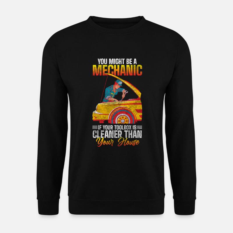 Car Car Garage Engine - Unisex Sweatshirt - black