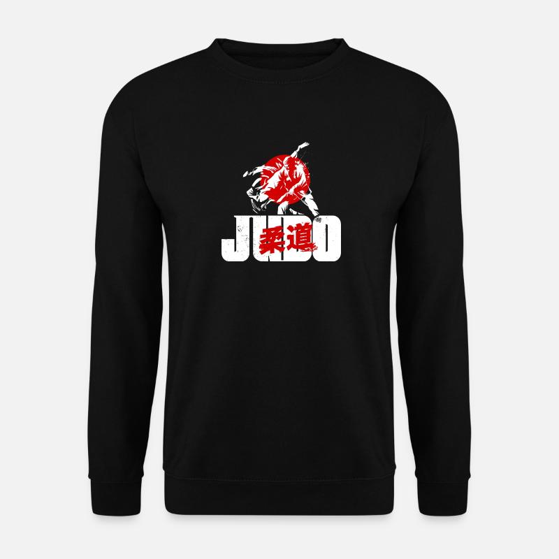 Judo - Unisex Pullover - Schwarz