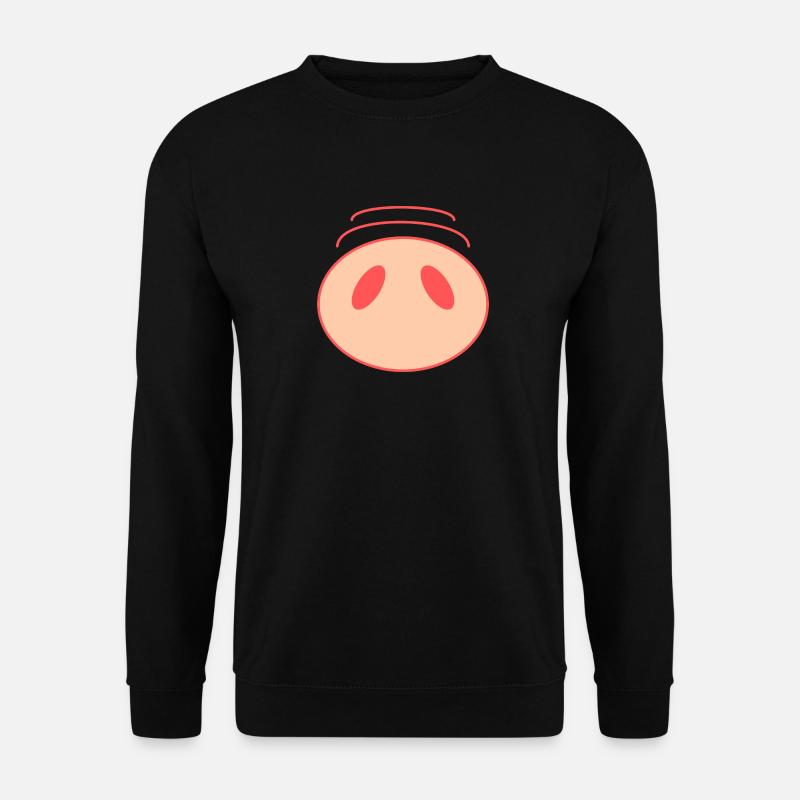 SCHWEIN. HUMOR - Unisex Pullover - Schwarz