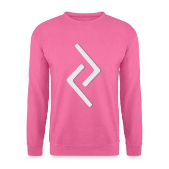 Futhark Runenalphabet Jara - Unisex Pullover - Pink - Vorne