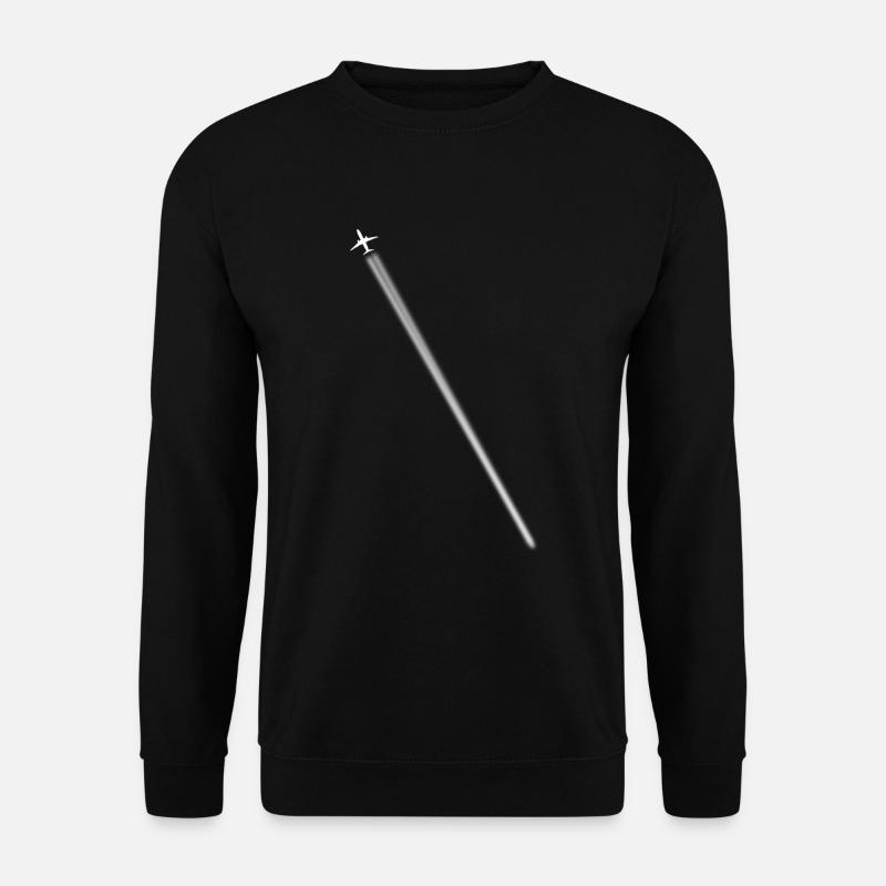 Pilot Aircraft - Unisex Sweatshirt - black