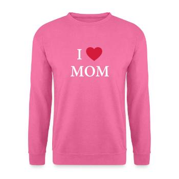 J'AIME PAPA - COEUR - Sweat-shirt Unisexe - rose - Devant