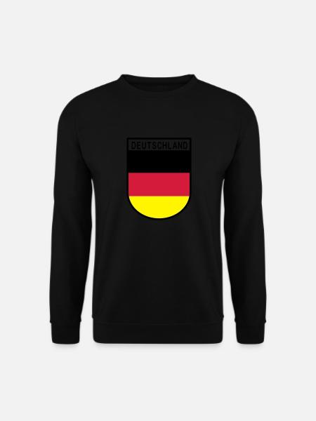 Deutschlandwappen 2 - Unisex Pullover - Schwarz