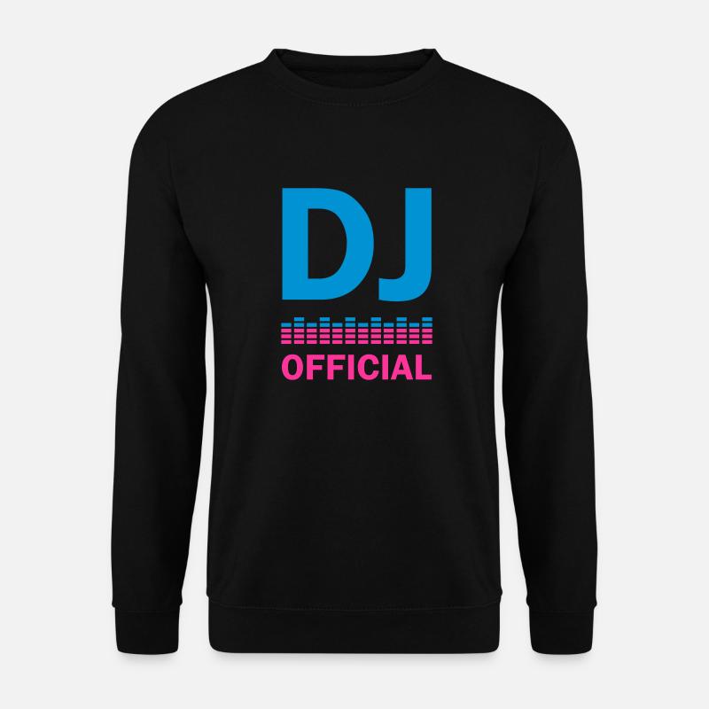 dj official - Unisex Pullover - Schwarz
