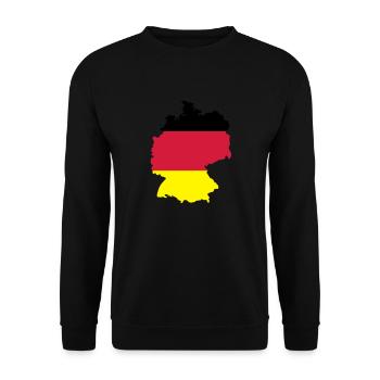 Deutschland - Sweat-shirt Unisexe - noir - Devant - Alina (178cm) & Michal (187cm)