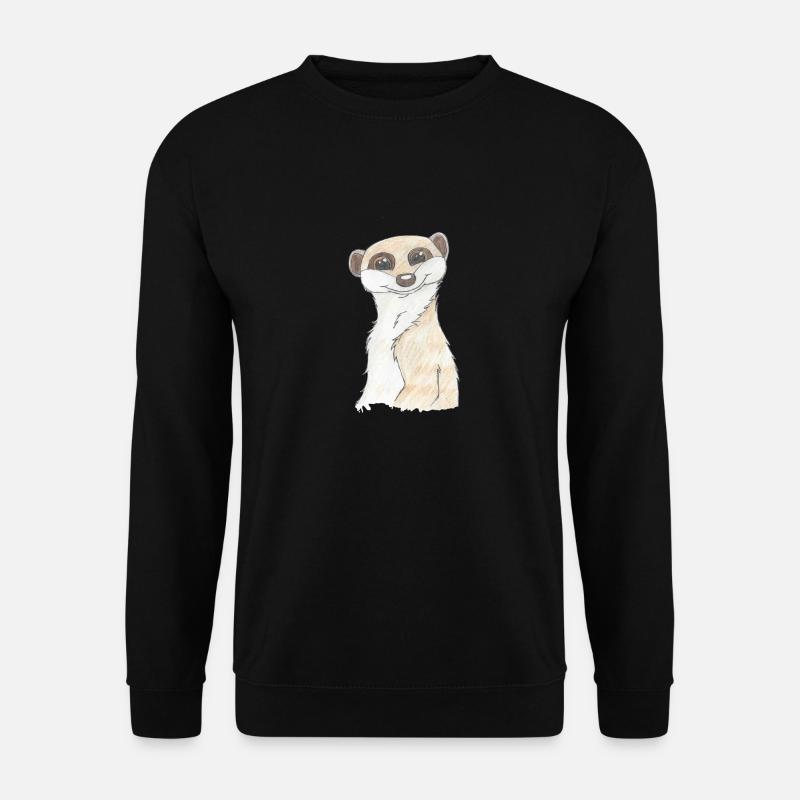 Erdmännchen - Unisex Pullover - Schwarz