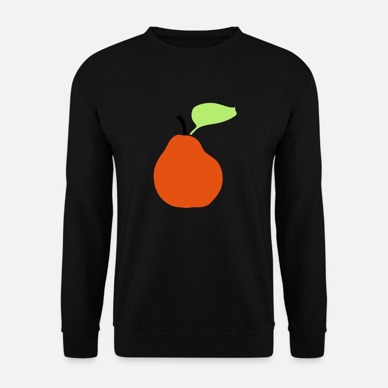pear fruit - Unisex Sweatshirt - black