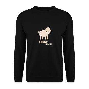 Bergere amant idée cadeau mère maman maman maman - Sweat-shirt Unisexe - noir - Devant - Alina (178cm) & Michal (187cm)