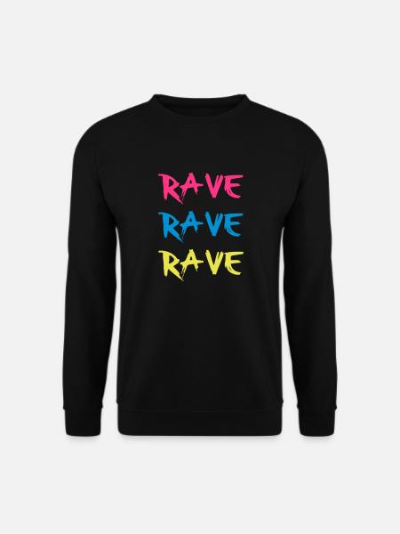 Rave - Unisex Sweatshirt - black