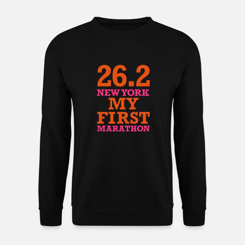 Marathon New York - Unisex Pullover - Schwarz
