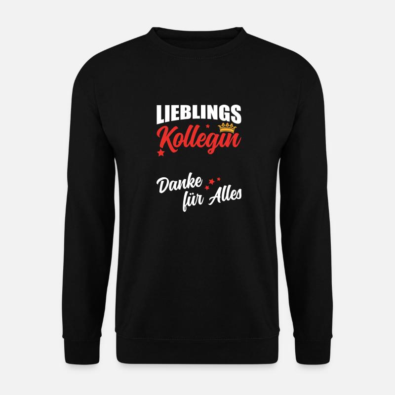 Kollegin Abschied Arbeit Geschenk - Unisex Pullover - Schwarz