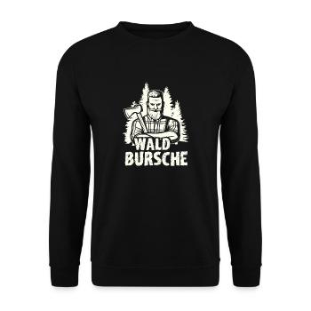 Bûcheron forestier - Sweat-shirt Unisexe - noir - Devant - Alina (178cm) & Michal (187cm)