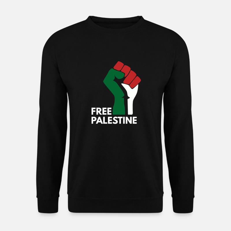 Freies Palästina - Unisex Pullover - Schwarz