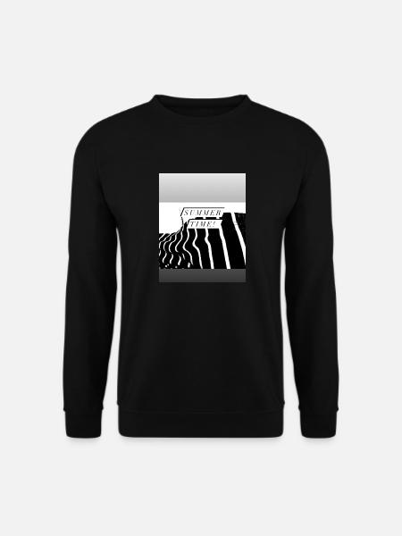 Der Sommer soll geschrien werden! - Unisex Pullover - Schwarz
