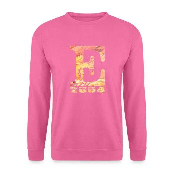 E 2004 Name Geburtsjahr Geschenk - Unisex Pullover - Pink - Vorne