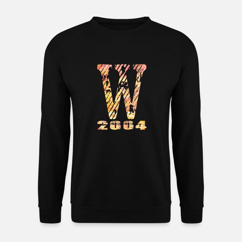 W 2004 Name Geburtsjahr Geschenk - Unisex Pullover - Schwarz