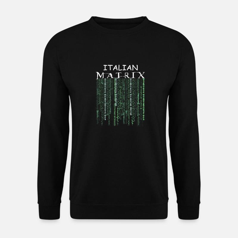 Italian Matrix - Unisex Pullover - Schwarz