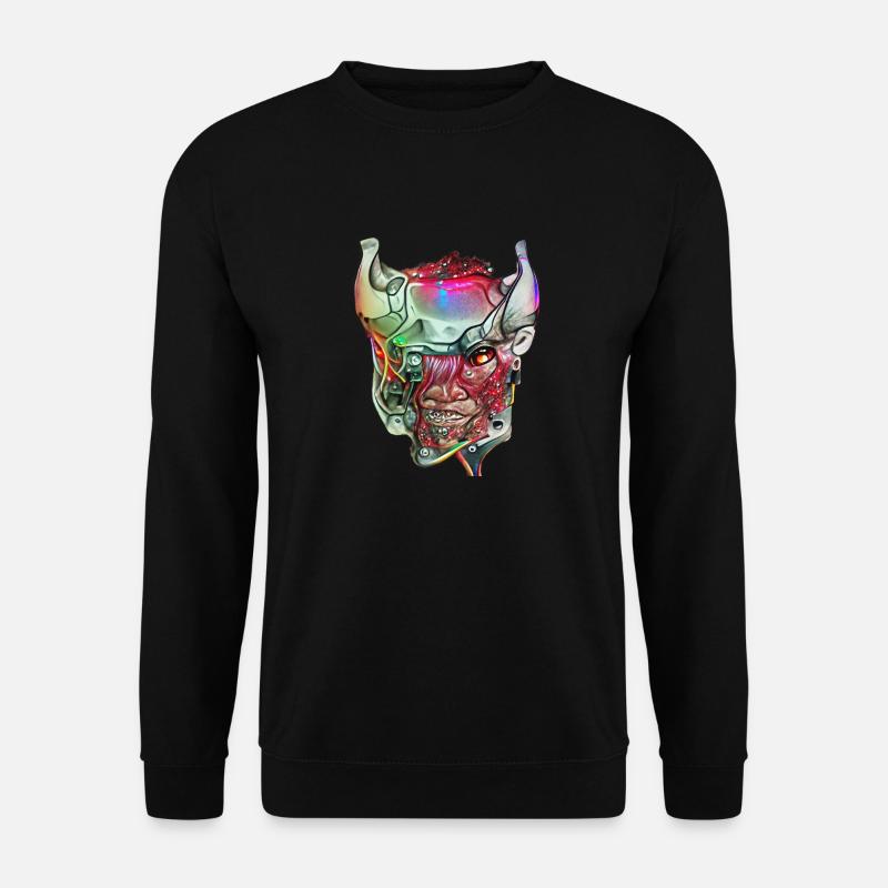 Cyborg Demon - Unisex Sweatshirt - black