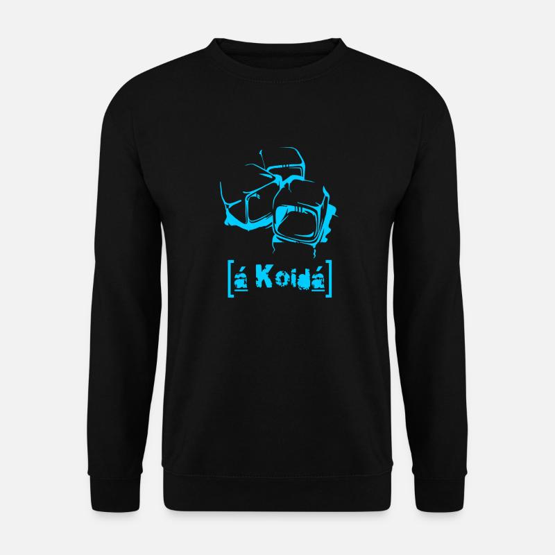 a Koida - Lautschrift - Unisex Pullover - Schwarz