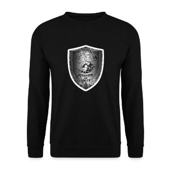 Print Unity ukraine - Unisex Sweatshirt - black - Front - Alina (178cm) & Michal (187cm)