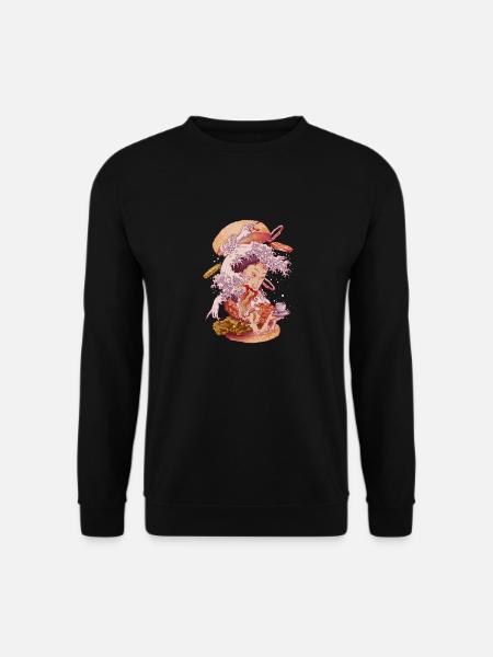 FUSION GHOST - Unisex Sweatshirt - black