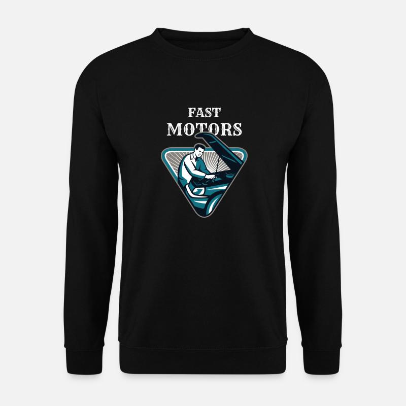 Fast Motors - Unisex Pullover - Schwarz