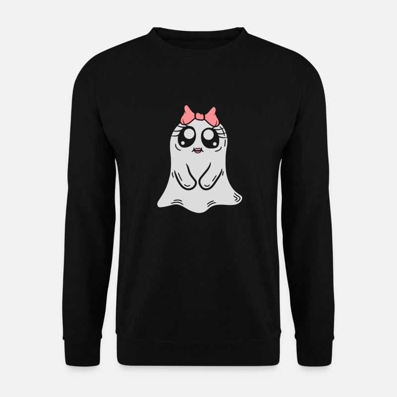 Comic Little Ghost Girl - Unisex Sweatshirt - black