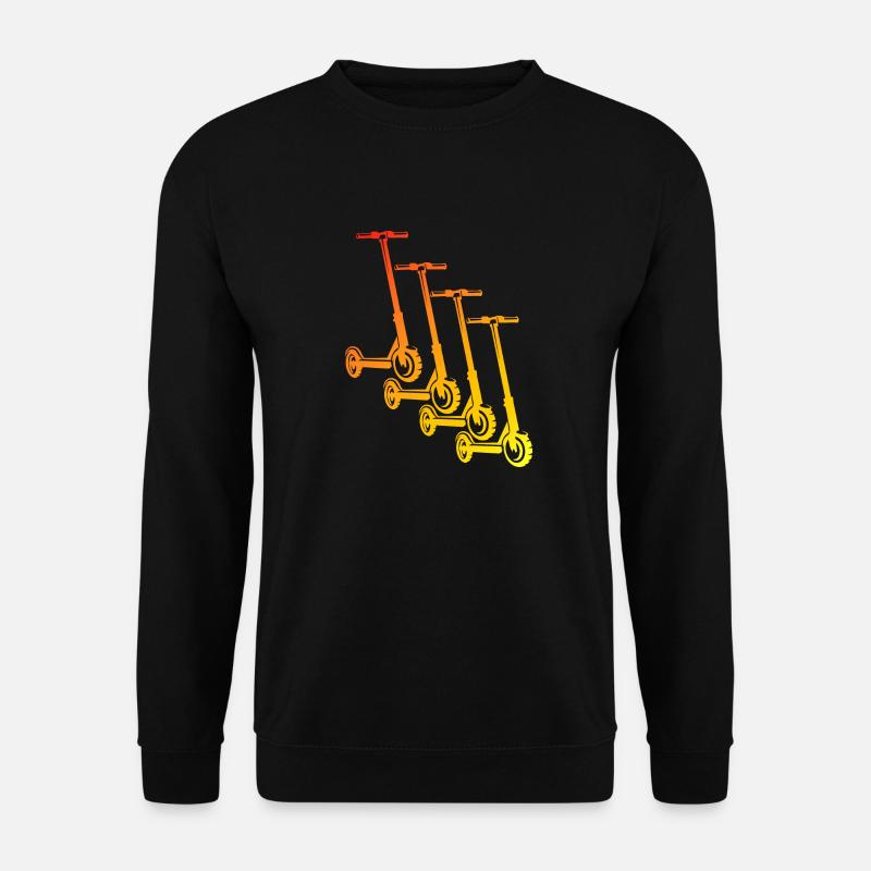 E-Scooter E-Roller Scooter - Sweat-shirt Unisexe - noir