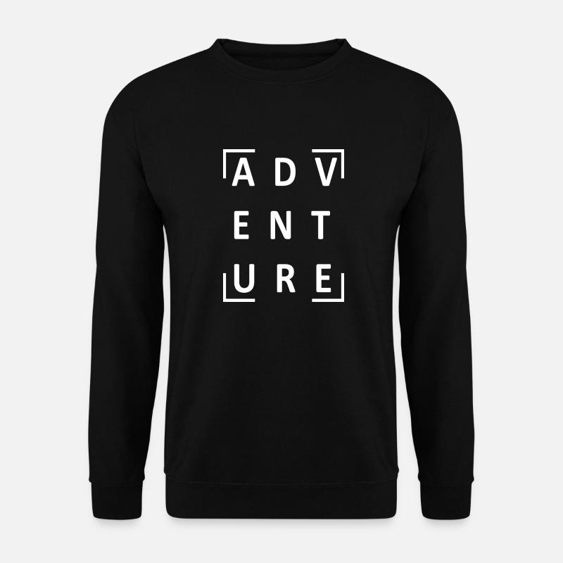 Biking Running Marathon Triathlon Fahrrad - Unisex Pullover - Schwarz