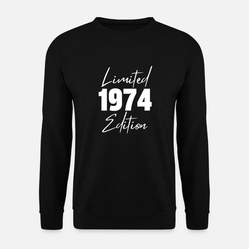 1974 Limited Edition - Unisex Pullover - Schwarz