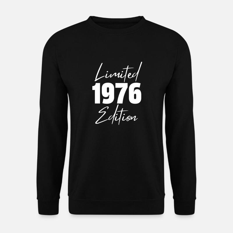 1976 Limited Edition - Unisex Pullover - Schwarz