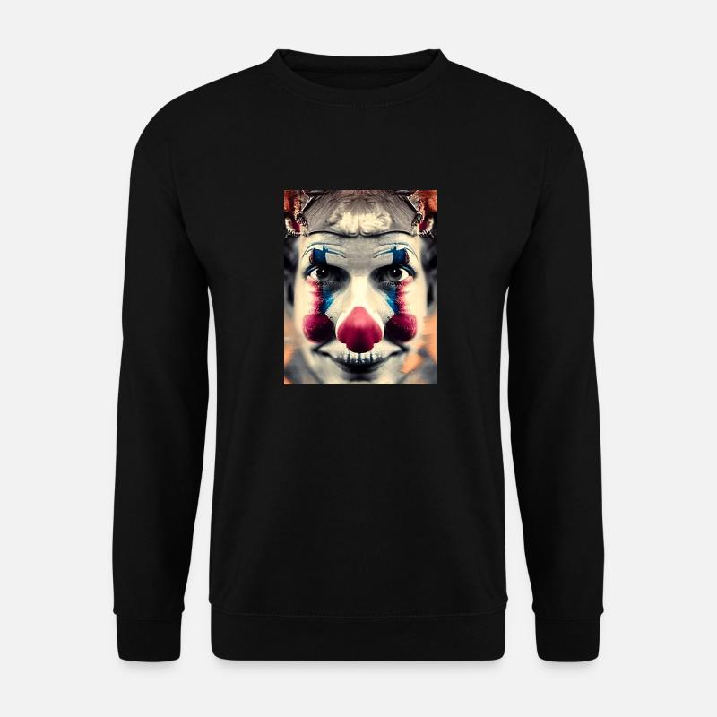 Clown - Unisex Pullover - Schwarz