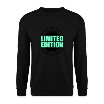 Limited Edition - Unisex Sweatshirt - black - Front - Alina (178cm) & Michal (187cm)