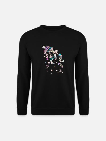 Cherry blossom,flowers,flowers,flowers,floral - Unisex Sweatshirt - black