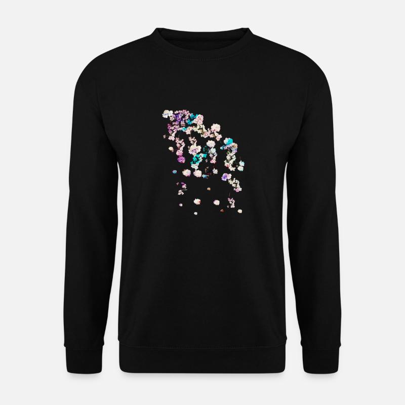 Fleur de cerisier,fleurs,fleurs,fleurs,fleurs - Sweat-shirt Unisexe - noir