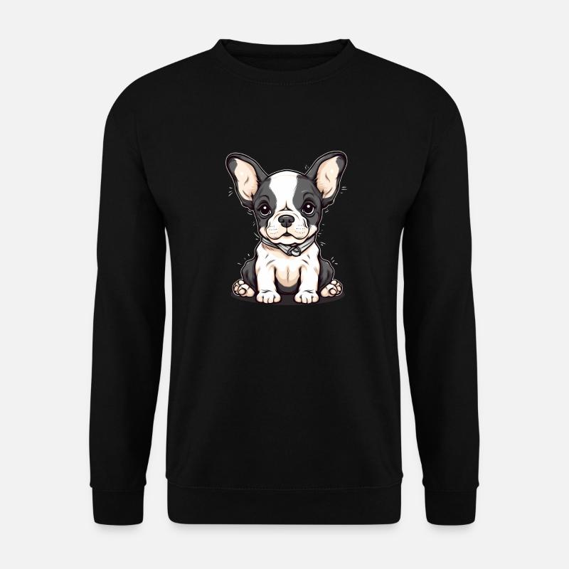 Süßer Hundewelpe - Unisex Pullover - Schwarz